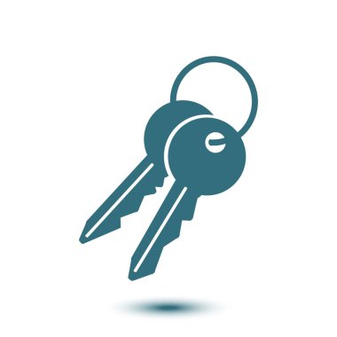 Kilit işareti simgesi.