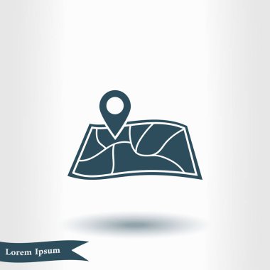 Gezinti işareti simgesi.