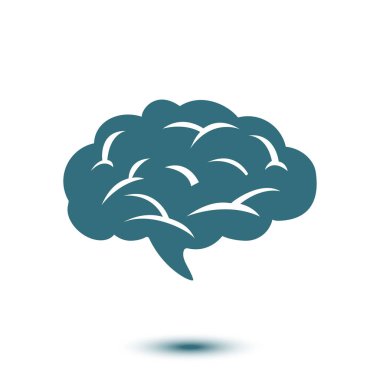 Beyin simgesi simgesi.