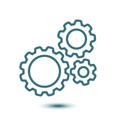 Dişli işareti simgesi.