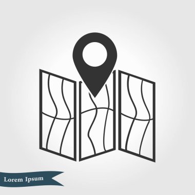 Haritacılık işareti simgesi.