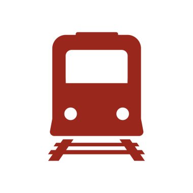 Tren işareti simgesi.