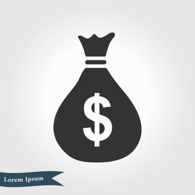 para çantası simgesi.