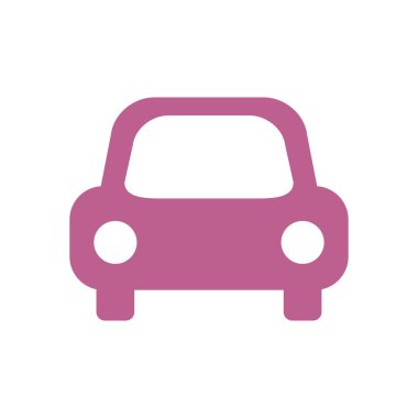 Taşıma simgesi. Araba işareti. Teslimat taşıma sembolü.