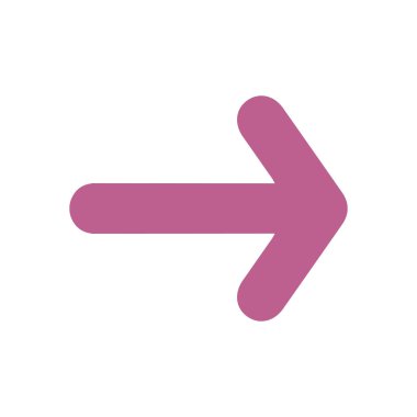 Ok simgesi. Kara navigasyonu için işaretçi yönünü.