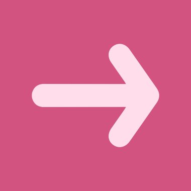 Ok simgesi. Kara navigasyonu için işaretçi yönünü.