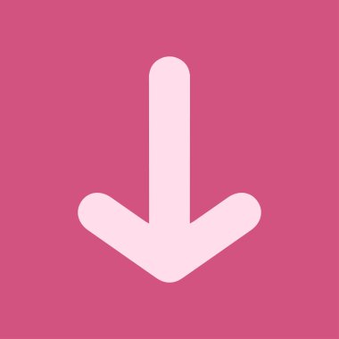 Ok simgesi. Kara navigasyonu için işaretçi yönünü.