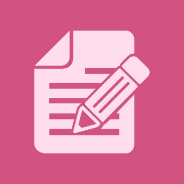 Belge işareti simgesi.