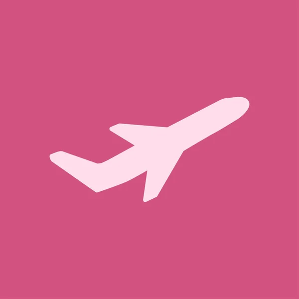 Letadlo Letenky Air Létat Cestování Startu Silueta Prvek Rovina Symbolu — Stockový vektor