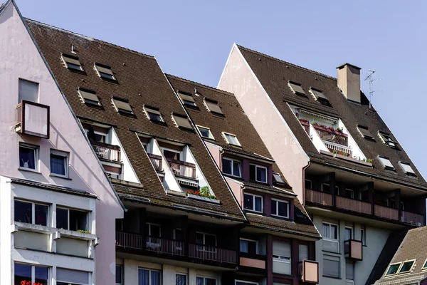 Новая современная квартира с балконом, Страсбург — стоковое фото
