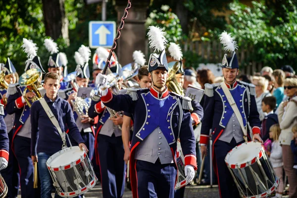 İçerik, 02 Ekim 2016: Barr, Fransa: karnaval ve geçit töreni — Stok fotoğraf