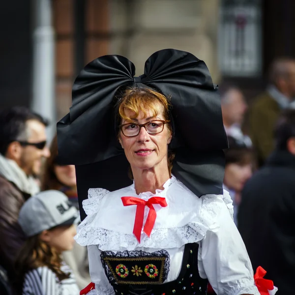 Editorial, 02 de outubro de 2016: Barr, França: Carnaval e desfile — Fotografia de Stock