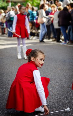 İçerik, 02 Ekim 2016: Barr, Fransa: karnaval ve geçit töreni 