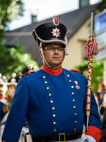 Editorial, 02nd October 2016: Barr, France: Carnival and parade — Stock Photo, Image