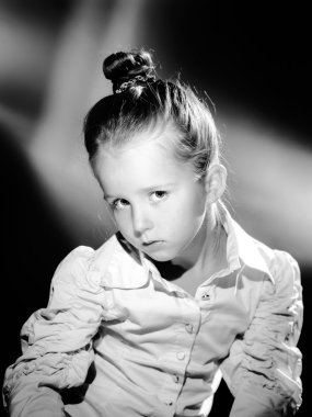 İfade iskambil kız portre harcourt vintage tarzı