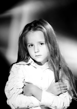 İfade iskambil kız portre harcourt vintage tarzı