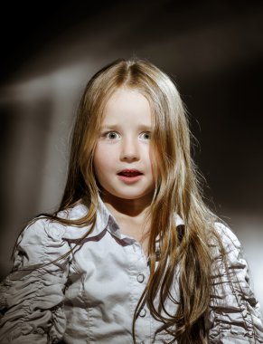 İfade iskambil kız portre harcourt vintage tarzı