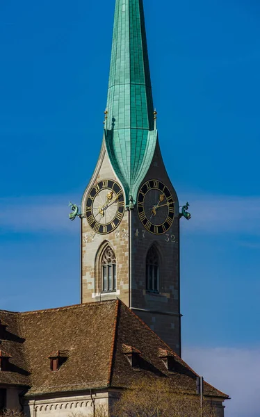 Architectural details, old center of Zurich