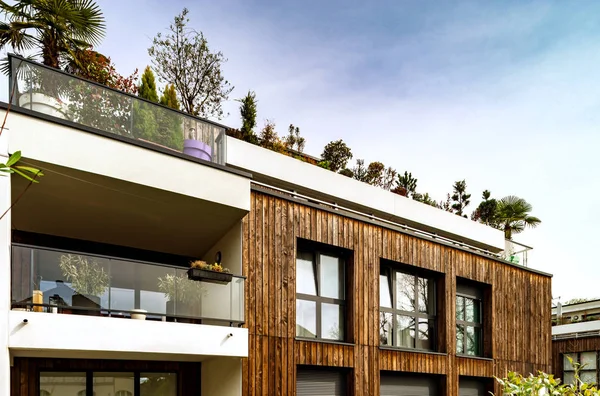 New modern apartment building in Strasbourg, France — Stock Photo, Image