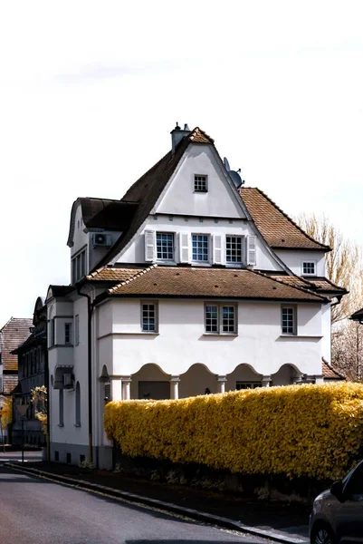 Rua de Estrasburgo, vista infre vermelho — Fotografia de Stock