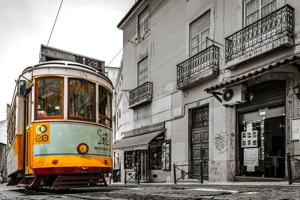 Redactioneel: 8e juni 2017: Lissabon, Portugal: klassieke ingekleurd — Stockfoto