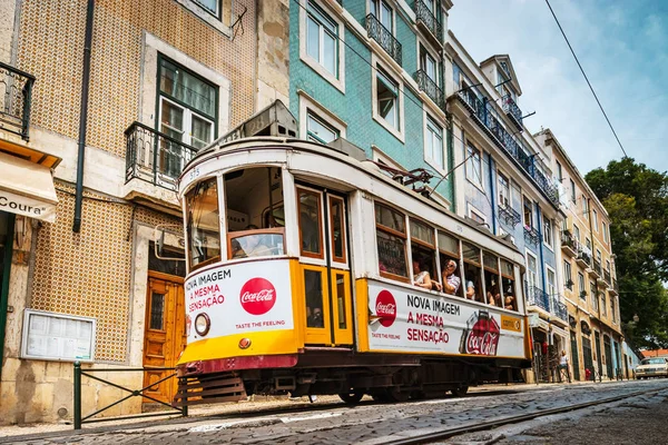 Editorial: 8th June 2017: Lisbon, Portugal:  Classical colorized — Stock Photo, Image