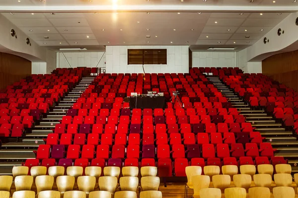 Concert hall wnętrza perspektywa — Zdjęcie stockowe