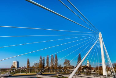 Kehl (Almanca arasında Ren Passerelle yaya köprüsü