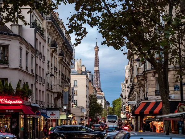 Editorial: 24 de outubro de 2019: Paris, França. As ruas de Pari — Fotografia de Stock