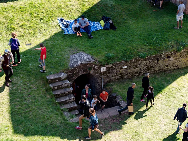 Lichtenberg, franz - 1. mai 2019: mittelalterfest mit kostüm — Stockfoto