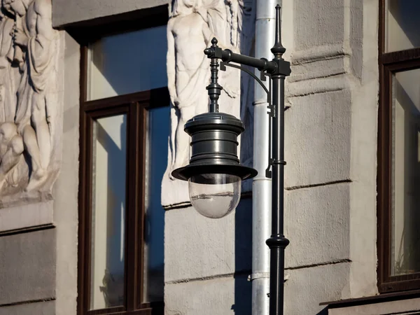 Classic Old Street Lamp History Culture Sunny Day — Stock Photo, Image