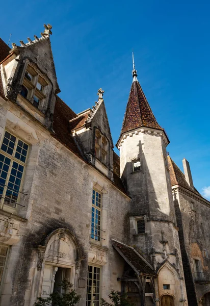 Impresionante Castillo Medieval Chateauneuf Perfectamente Conservado Desde Antigüedad Francia — Foto de Stock