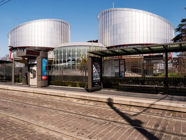 Editorial Março 2020 Estrasburgo França Cidade Vazia Estrasburgo Hora Quarentena — Fotografia de Stock