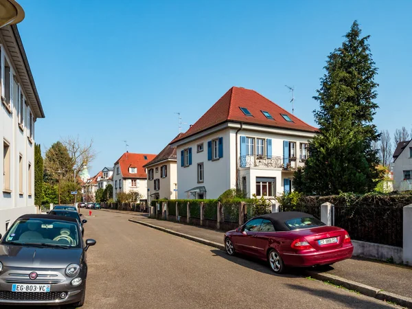 Strasbourg France Mars 2020 Ville Vide Strasbourg Temps Quarantaine Une — Photo