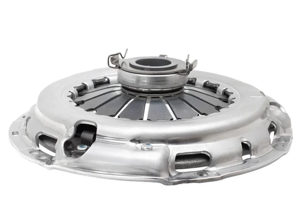 Disc and clutch basket with release bearing — Stock Photo, Image