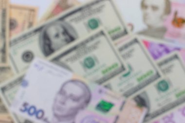 banknotların bir soyutlama olarak bulanıklık