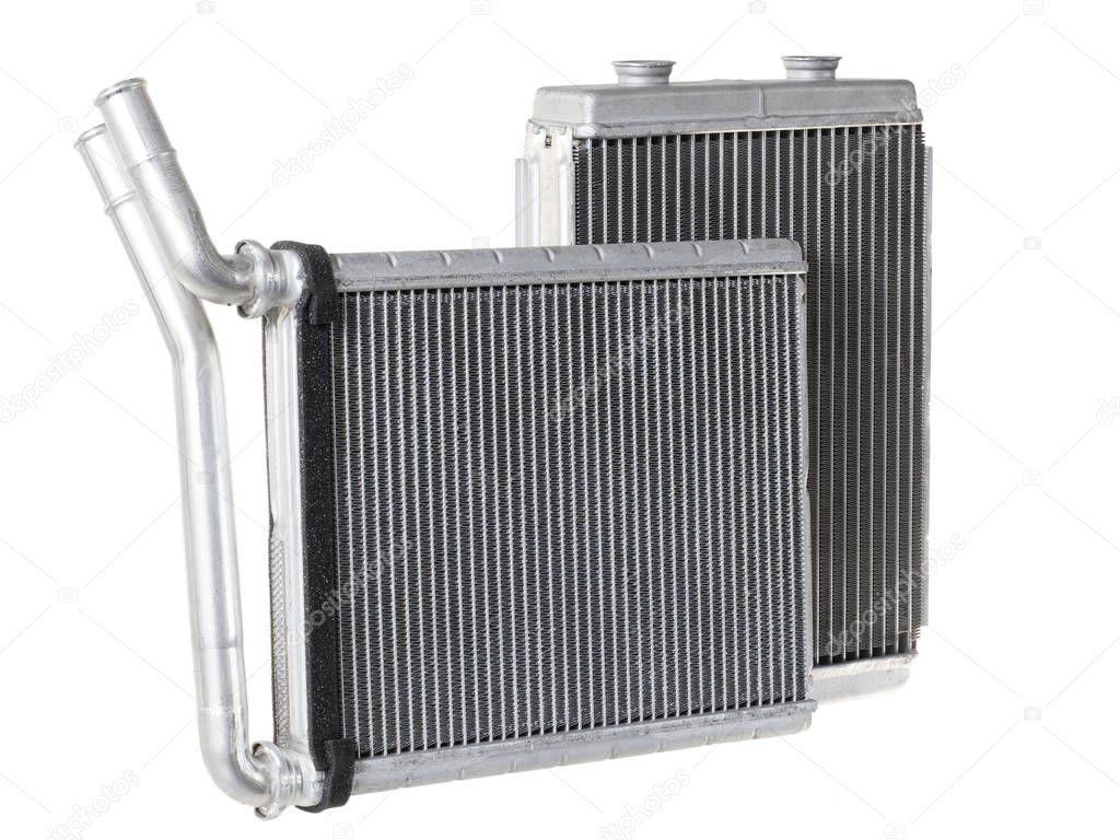 Engine cooling radiators