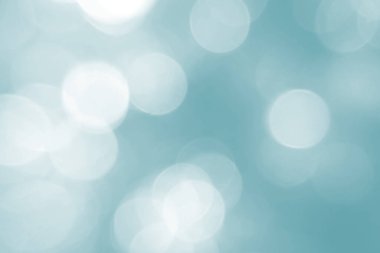 Soyut mavi bokeh arkaplanı. Reklam, gazete ve dergi tasarımı için odaklanmış desen. Evrensel.