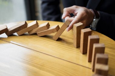 İş kavramı planlama, risk ve servet stratejisinde