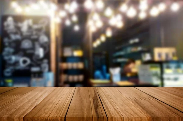 Ahşap masa ve oda iç dekorasyon arka plan boş, eşya