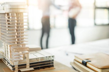 Mimari ofis Resepsiyon arka plan inşaat proje fikirleri 