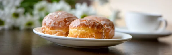 Homemade Donuts Many Donuts — Stock Photo, Image