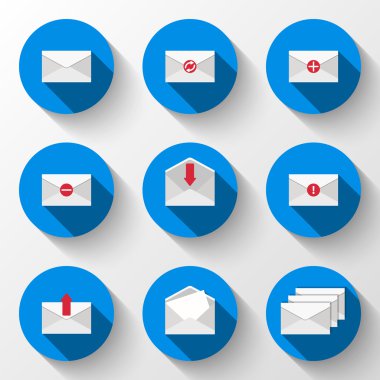 e-posta simgeler kümesi