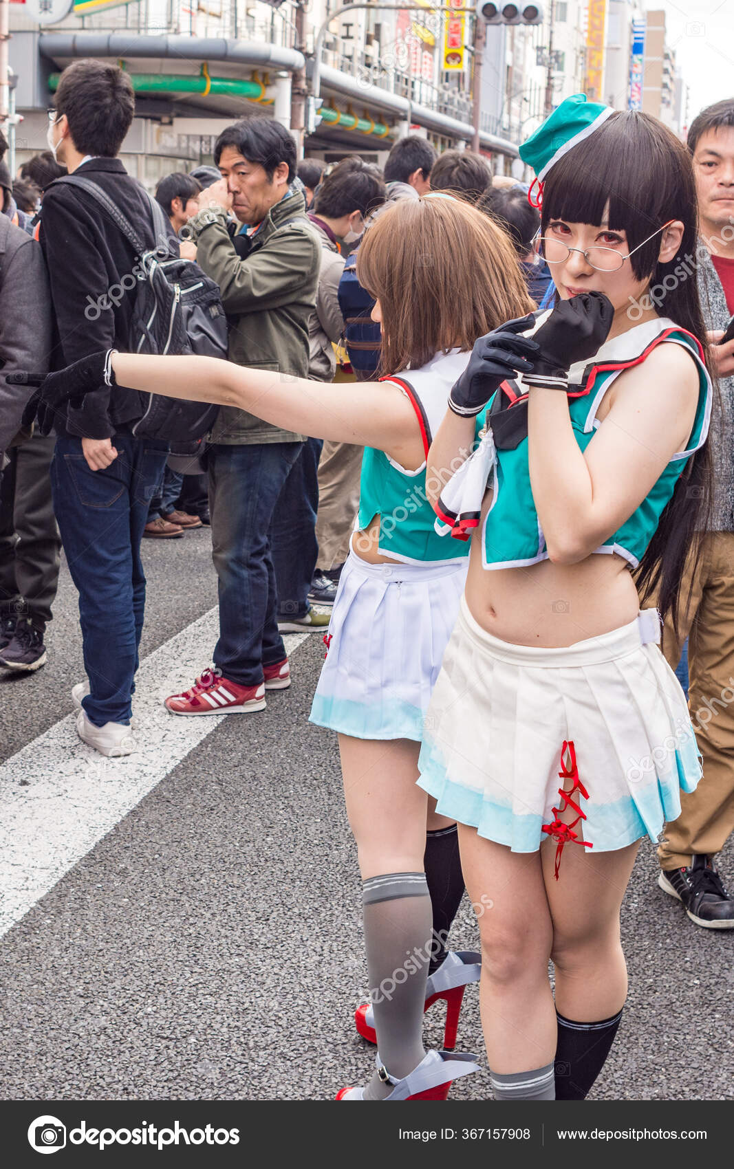 Osaka Japan March 18 Nipponbashi Street Festa Colorful Cosplay Anime Stock Editorial Photo C Kuzmire