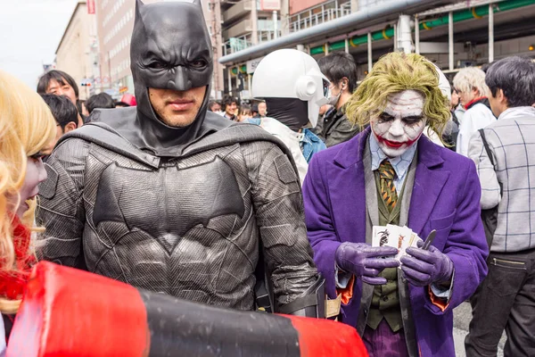 Osaka Japão Março 2018 Nipponbashi Street Festa Festival Colorido Cosplay — Fotografia de Stock