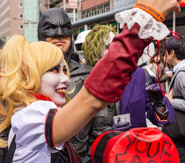 Ósaka Japonsko Března 2018 Slavnost Nipponbashi Street Pestrobarevný Cosplay Anime — Stock fotografie