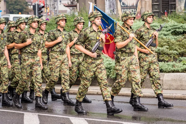 Belgrade Serbie Septembre 2018 Promotion Des Jeunes Officiers Armée Serbe — Photo