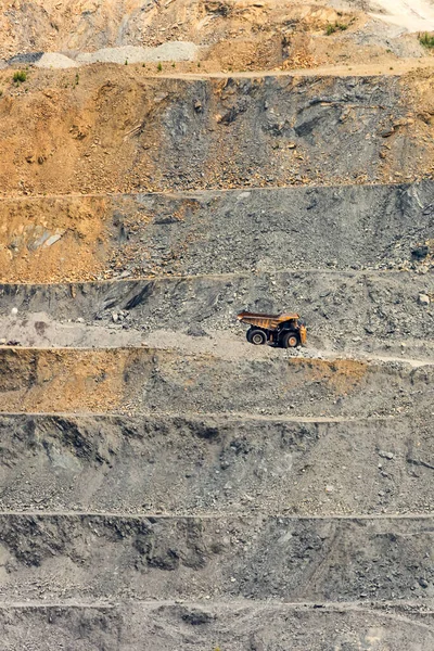 Бор Сербия Июля 2019 Года Самосвал Перевозящий Руду Руднике Велики — стоковое фото