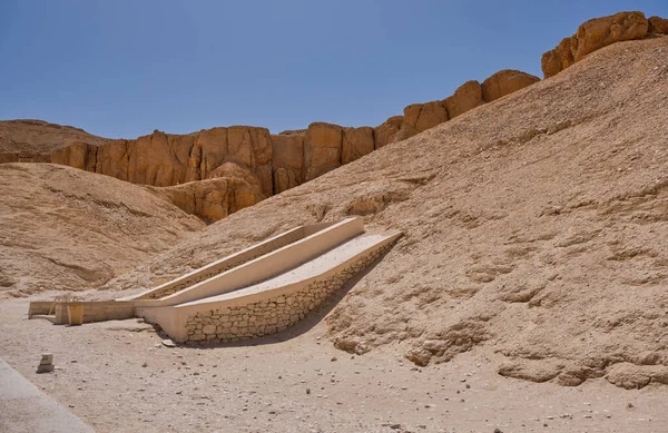 Valley Kings Luxor Egyiptom Május 2019 Belépés Sírba Fáraó Ramesses — Stock Fotó
