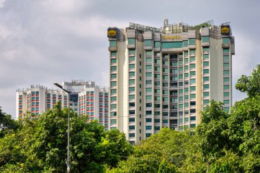 Delhi / Hindistan - 19 Eylül 2019: Şangri-La Eros 5 yıldızlı otel Yeni Delhi, Hindistan